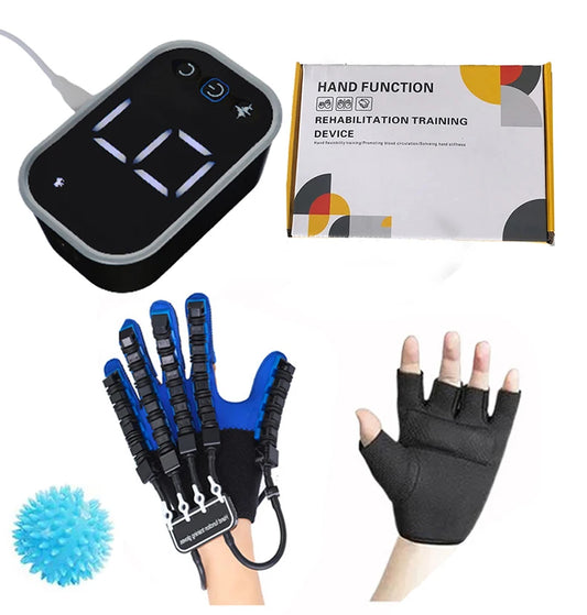 Upgraded Rehabilitation Robot Gloves Cerebral Infarction Hemiplegia Hand Training Stroke Finger Recovery Strengthener Exercise
